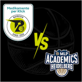 Bild: Medikamente per Klick Bayreuth vs. MLP Academics Heidelberg