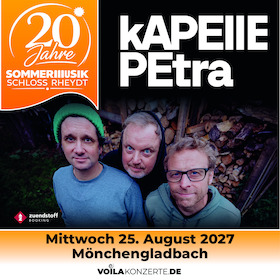 Bild: kAPELLE PEtra – Tour 2027