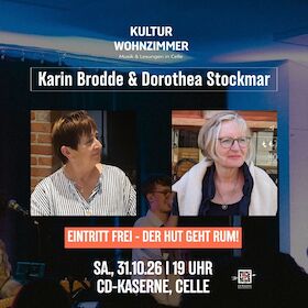 Bild: Karin Brodde & Dorothea Stockmar: Jedem Abschied wohnt ein Anfang inne - Wohnzimmerkonzert in Halle 13