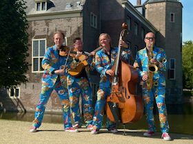 Bild: THE BUSQUITOS - Eine energiegeladene Jazz-Comedy-Band aus den Niederlanden