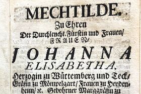 Bild: Symposium "Stuttgart 1701"