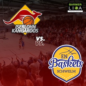 Bild: Iserlohn Kangaroos vs. EN Baskets Schwelm
