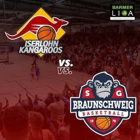 Bild: Iserlohn Kangaroos vs. SG Braunschweig