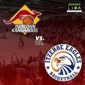 Bild: Iserlohn Kangaroos vs. Itzehoe Eagles