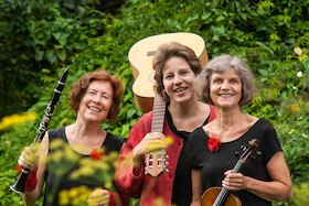 Bild: Klezmerschicksen - " A sheyne Kantsert" – Klezmer Lieder und Lyrik von Selma Meerbaum und Rose Ausländer