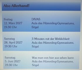 Bild: Abo Allerhand! 2026/27
