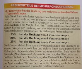Bild: 25% ab 5 Veranstaltungen