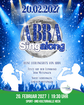 Bild: ABBA Singalong - Heek singt