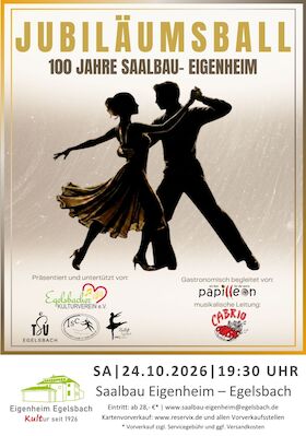 Bild: Jubiläumbsball - 100 Jahre Saalbau Eigenheim