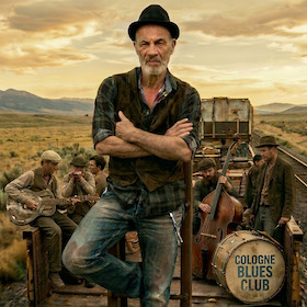 Bild: Heiner Lauterbach - " Like a Hobo "             mit dem Cologne Blues Club
