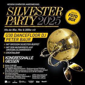 Bild: Silvester Party 2026 - Hits der 80er, 90er & 2000er mit Ü30 DANCEFLOOR DJ PETER BAUR