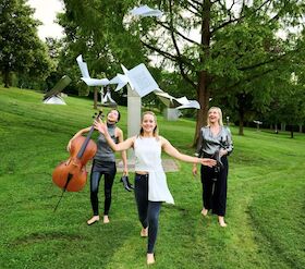 Bild: Trio AMANE "Contrasts - von Mozart bis Filmmusik"