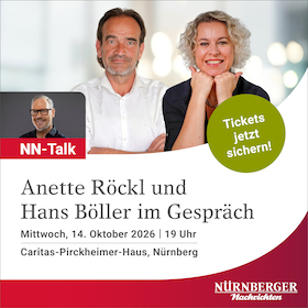 Bild: NN-Talk | Anette Röckl und Hans Böller im Gespräch