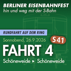Bild: Fahrt 4 - Rundfahrt auf dem Ring (S41)