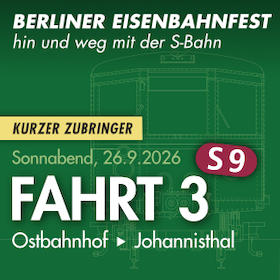 Bild: Fahrt 3 - Zubringerfahrt (kurz)