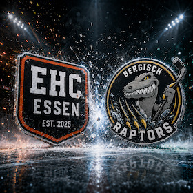 Bild: EHC Essen - Bergisch Raptors Solingen