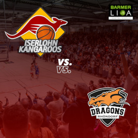 Bild: Iserlohn Kangaroos vs. Rhöndorf Dragons