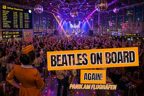 Bild: Beatles on Board again - Panik am Flughafen