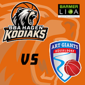 Bild: BBA Kodiaks Hagen - ART Giants Düsseldorf
