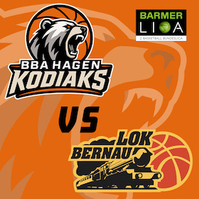 Bild: BBA Kodiaks Hagen - LOK BERNAU