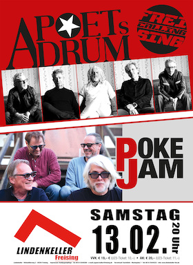 Bild: „POKEJAM“ & „A POET´S DRUM“ - Freising Calling
