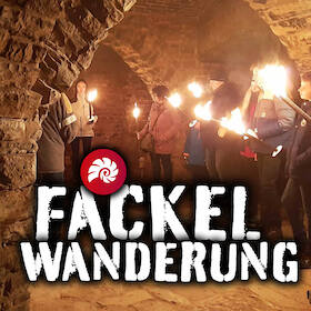 Bild: Fackelwanderung - Industriegeschichte bei Dunkelheit