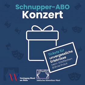 Bild: Schnupper-Abo-Konzert (3 Termine - 58,02€)