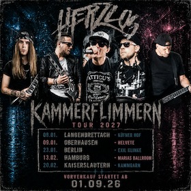 Bild: Herzlos - KAMMERFLIMMERN Tour 2027