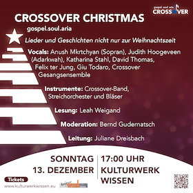 Bild: Crossover Christmas - gospel.soul.aria