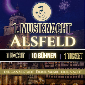 Bild: 1.Muisknacht Alsfeld - die lange Nacht der Livemusik