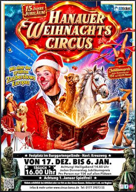 Bild: Hanauer Weihnachtscircus - Weihnachtsillusionen