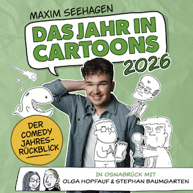 Bild: Maxim Seehagen: Das Jahr in Cartoons 2026
