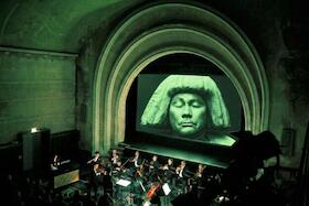 Bild: DER GOLEM, WIE ER IN DIE WELT KAM, live mit Orchester