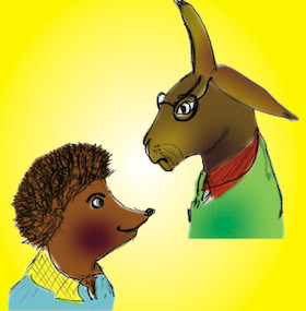 Bild: Hase und Igel