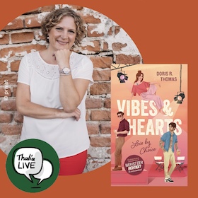 Bild: Interaktive Lesung mit Doris R. Thomas zu "Vibes & Hearts"