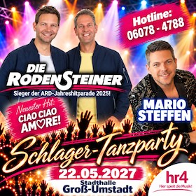 Bild: Schlager-Tanzparty mit "Die Rodensteiner" und "Mario Steffen"