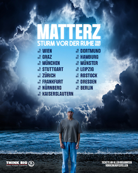 Bild: MATTERZ - STURM VOR DER RUHE TOUR 2027