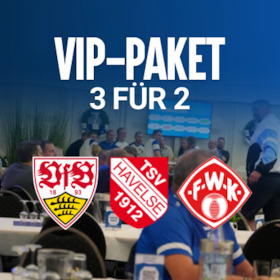 Bild: 3 für 2: VIP-Paket