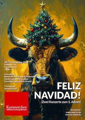 Bild: FELIZ NAVIDAD - Zwei Konzerte zum 1. Advent 2026