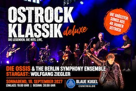 Bild: Ostrock Klassik deluxe - Die Ossis & The Berlin Symphony Ensemble mit Stargast Wolfgang Ziegler