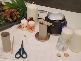 Bild: Herbstmuseum: Kerzenwerkstatt "Flammender Herbst"