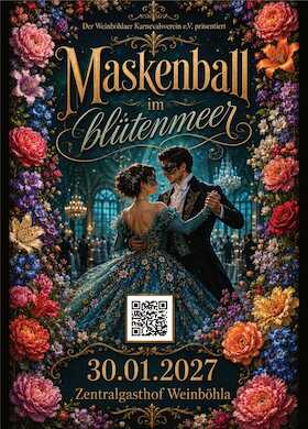 Bild: Maskenball im Blütenmeer - Der kostümierte Gala-Abend des WKV