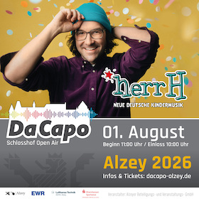Bild: Da Capo 2027 - herr H - Das Kinder-Mitmach-Konzert