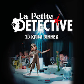 Bild: La Petite Détective - Immersives Dinner - 3D Krimidinner - Kulinarischer Genuss und garantierte Unterhaltung
