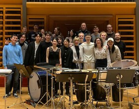 Bild: Percussion-Planeten mit TalkingDrums - Schlagzeugensemble der HMDK Stuttgart