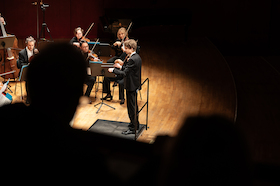 Bild: Dirigierklasse Prof. Rasmus Baumann - Bodensee Philharmonie Konstanz