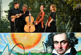 Bild: Ludwig van Beethoven: Streichquartette op.18/2; op. 127; op. 59/3