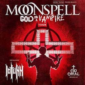 Bild: Moonspell - God Is A Vampire Tour 2027