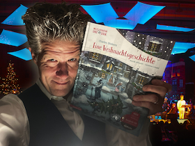 Bild: Charles Dickens  Eine Weihnachtsgeschichte- Ein Orchesterhörspiel von Henrik Albrecht Mit Matthias Keller - Matineé