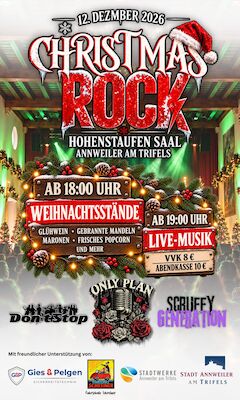 Bild: Christmas Rock - Christmas Rock bringt Weihnachtszauber in den Hohenstaufensaal